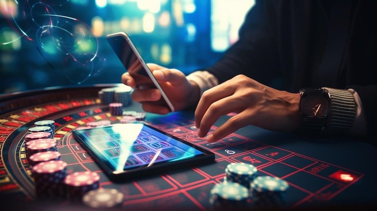 Contoh putaran Qiu Qiu di m1toto menampilkan kartu pemain, pot, dan tombol aksi